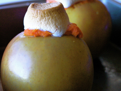 Sweet Potato-Stuffed Apples